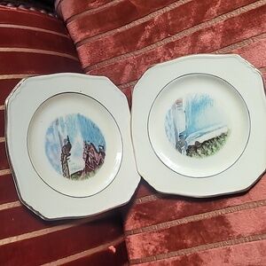 Vintage Plate Set